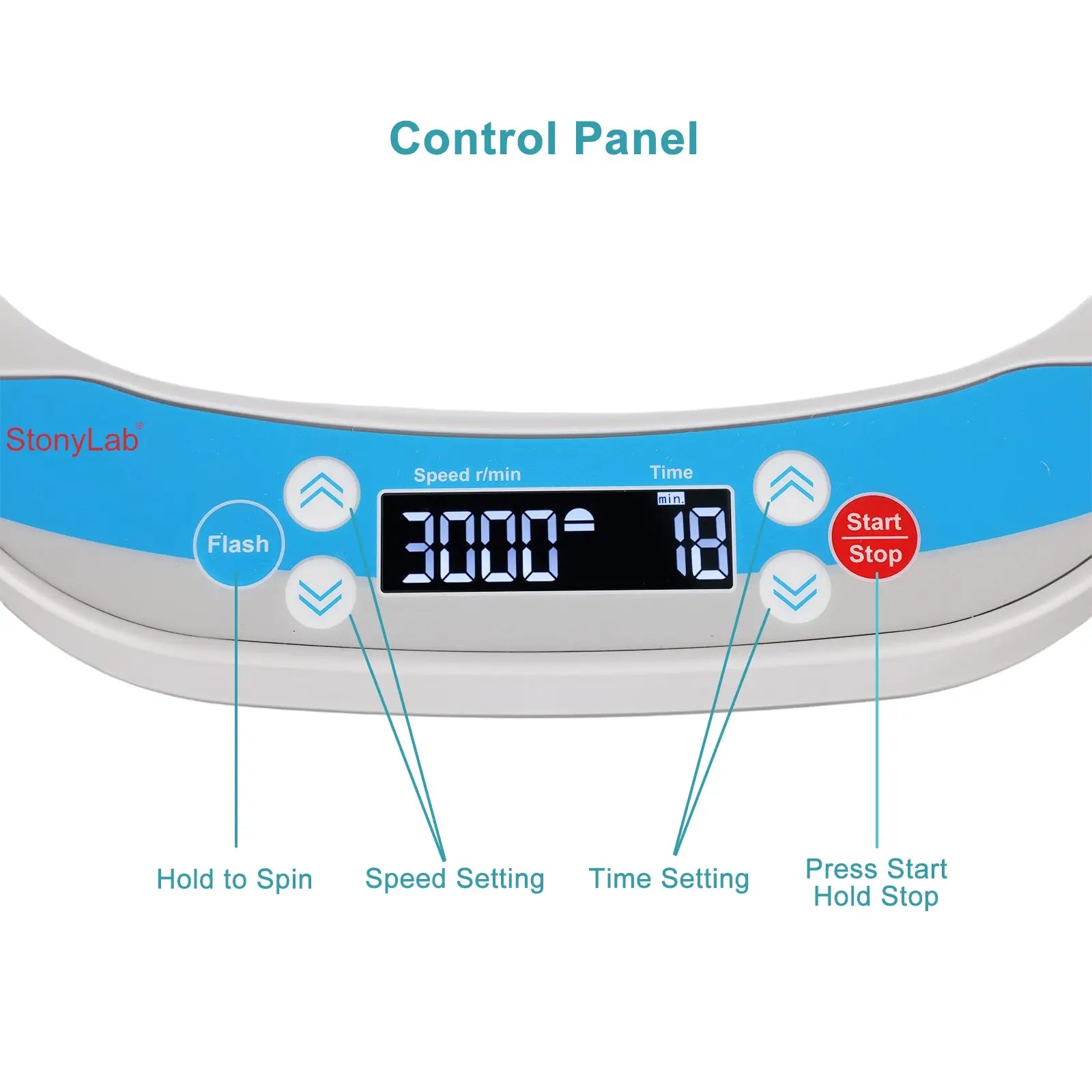 Detailed structural assembly component for StonyLab Microplate Centrifuge for Two PCR Plates
