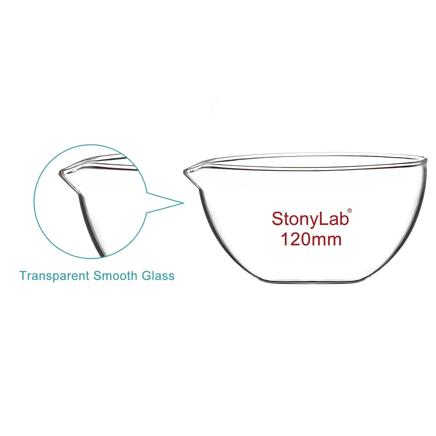 StonyLab Evaporating Dish heavy duty chemical processing configuration