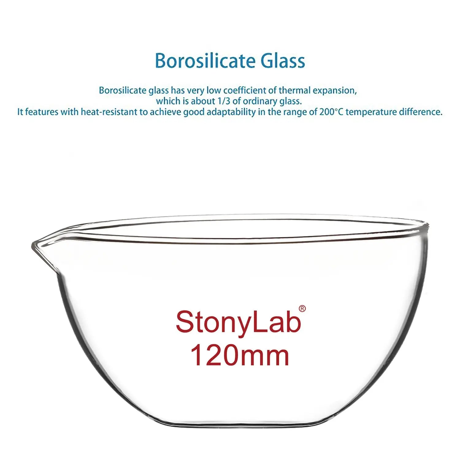 Detailed structural assembly component for StonyLab Evaporating Dish