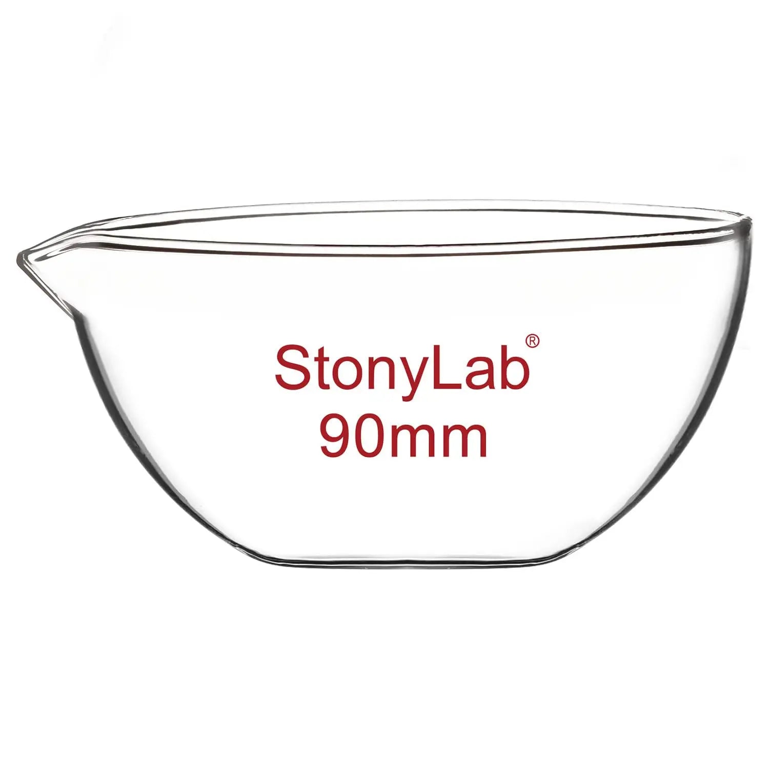 Alternative angle showing underlying build quality of StonyLab Evaporating Dish