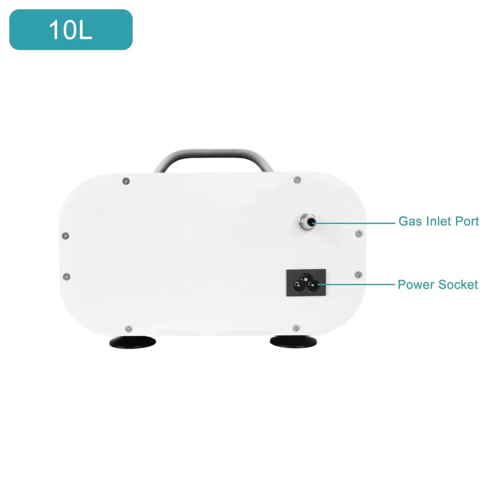 Control panel and digital status display setup of StonyLab Oil-Free Diaphragm Vacuum Pump