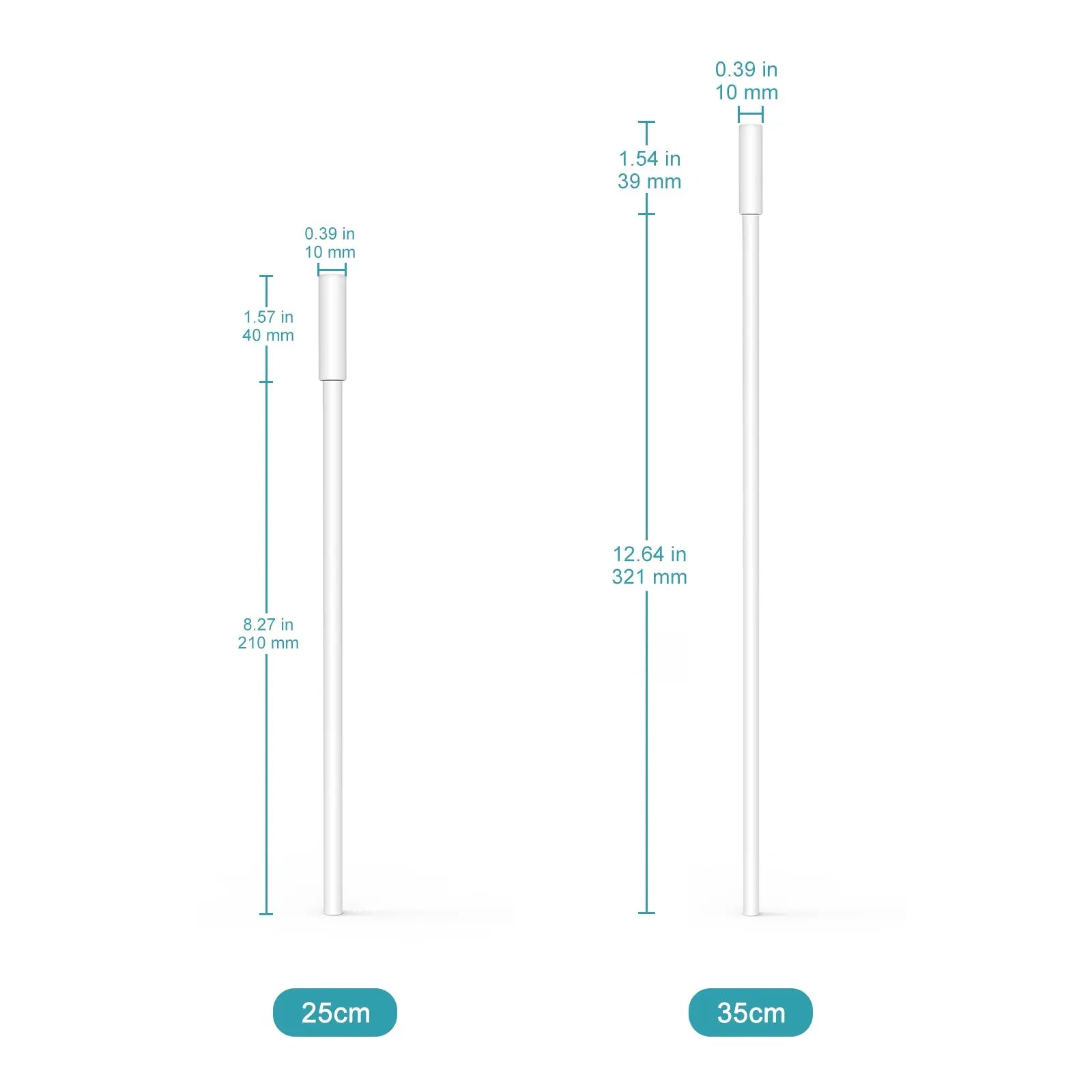 Close-up view showing the precise design and material of StonyLab PTFE Magnetic Stirring Bar Retriever