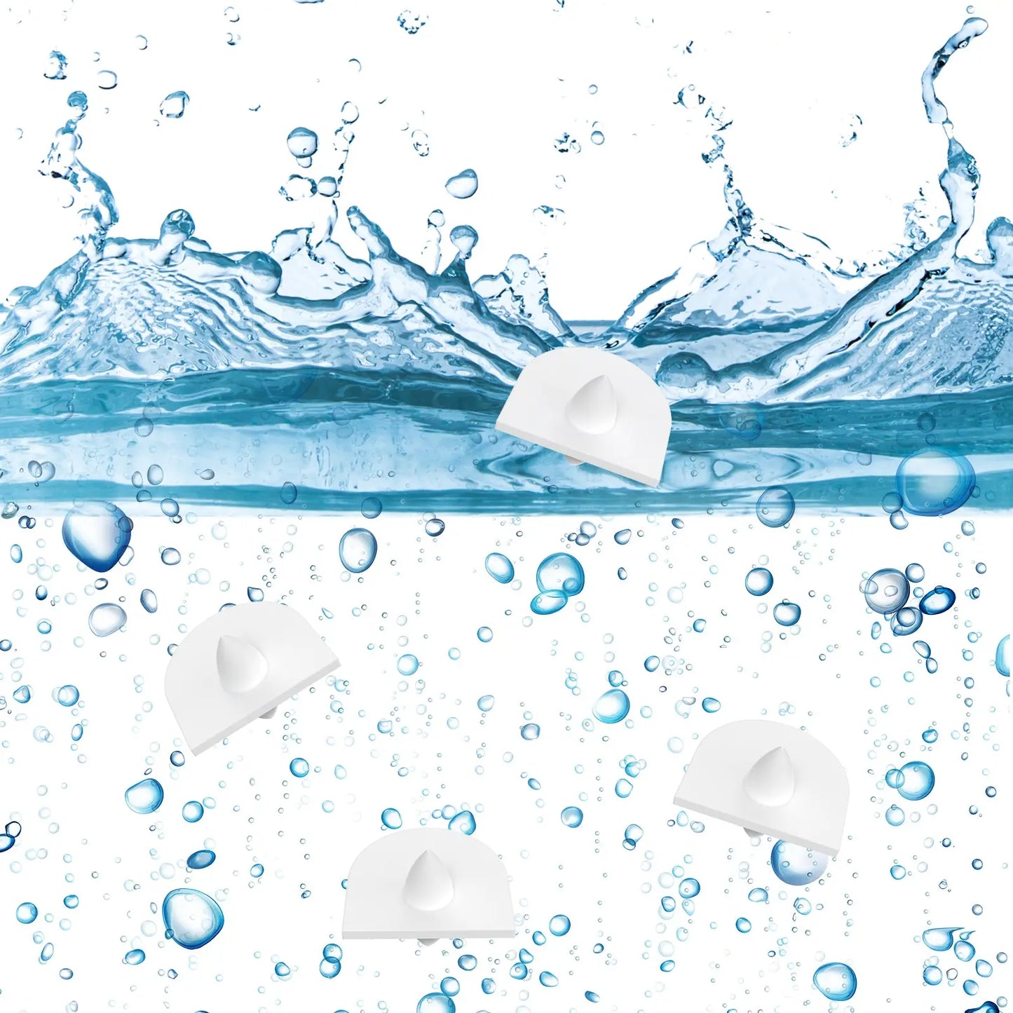 PTFE Sector Shaped Magnetic Stir Bars, 2 Pcs Stir Bars