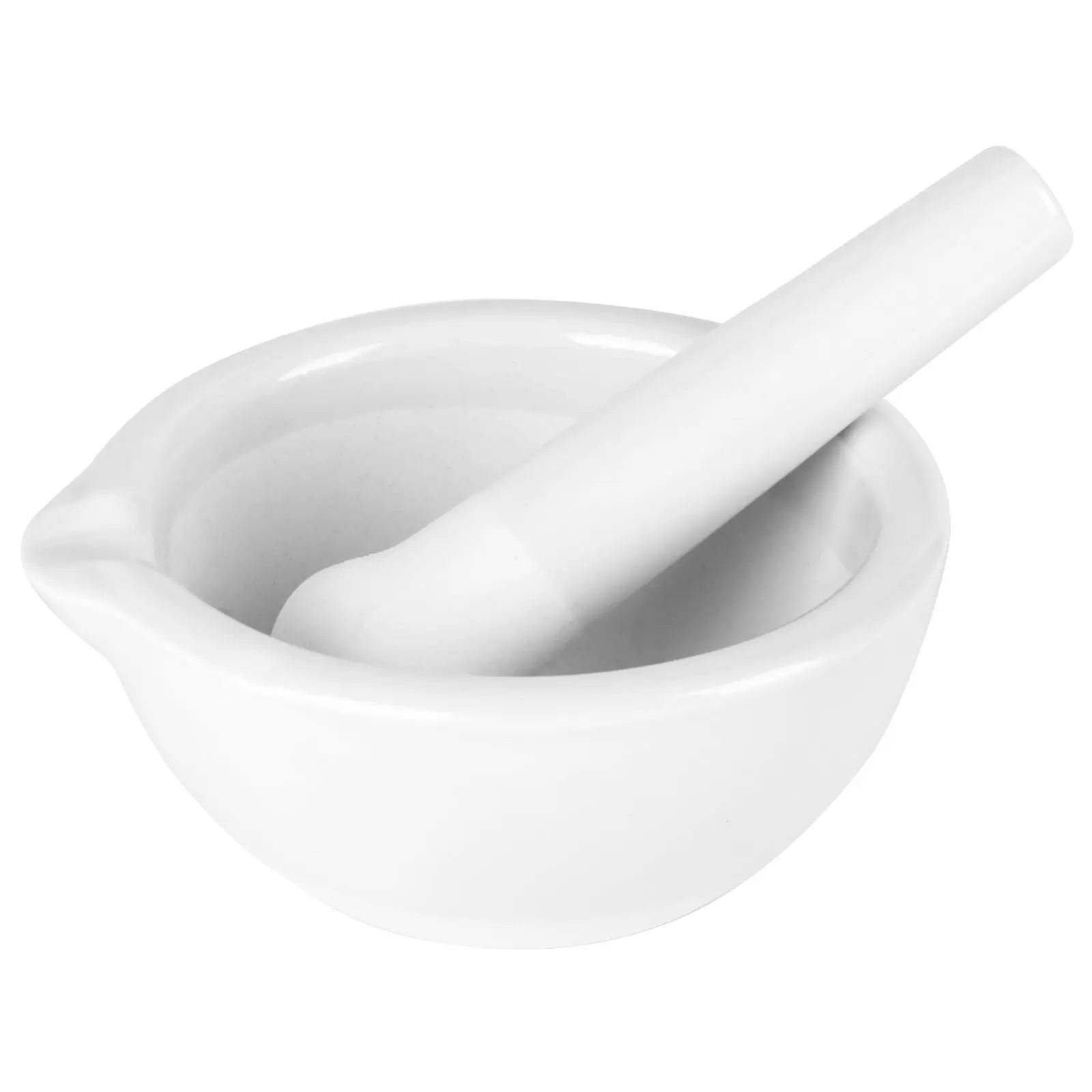 StonyLab Porcelain Mortar and Pestle Set for professional laboratory applications