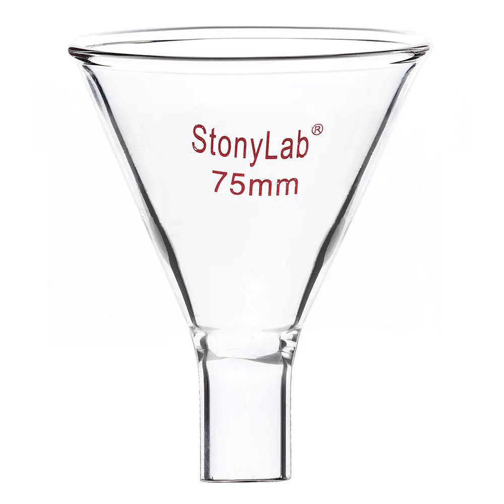 Powder Funnel - StonyLab Funnels - Glass/Powder/Weighing/Equalizing 75-mm