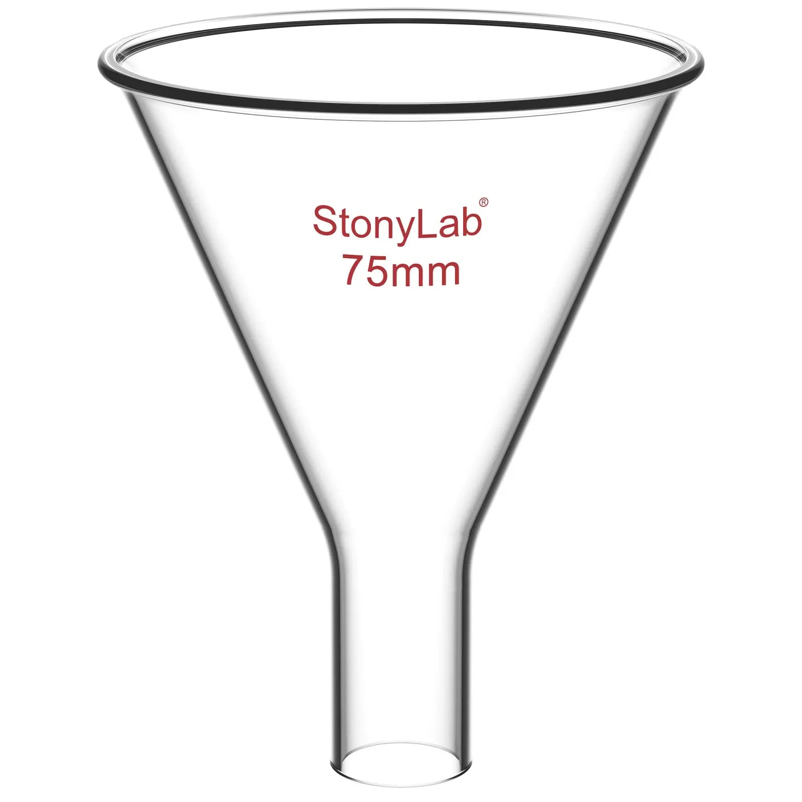 Comprehensive product view and setup components for StonyLab Powder Funnel