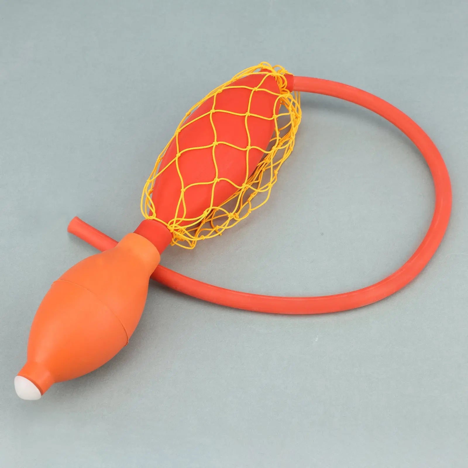 Alternative angle showing underlying build quality of StonyLab Pressurized Rubber Ball
