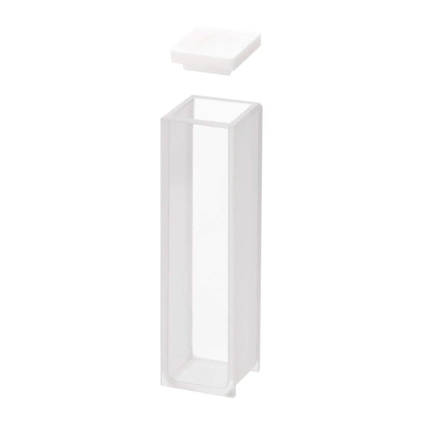Quartz Cuvette, Spectrophotometer Cuvettes 10 mmL, 45 mmH, 3.4 ml, 2 Packs Laboratory Supplies