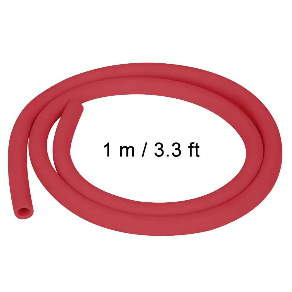 Red Vacuum Rubber Tubing, ID (8 mm) x OD (12 mm) Tubings