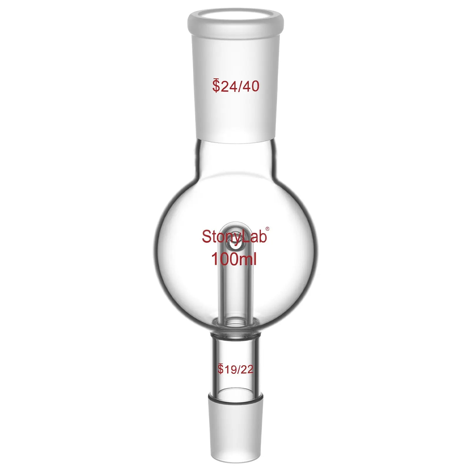 Comprehensive product view and setup components for StonyLab Rotary Evaporator Bump Trap