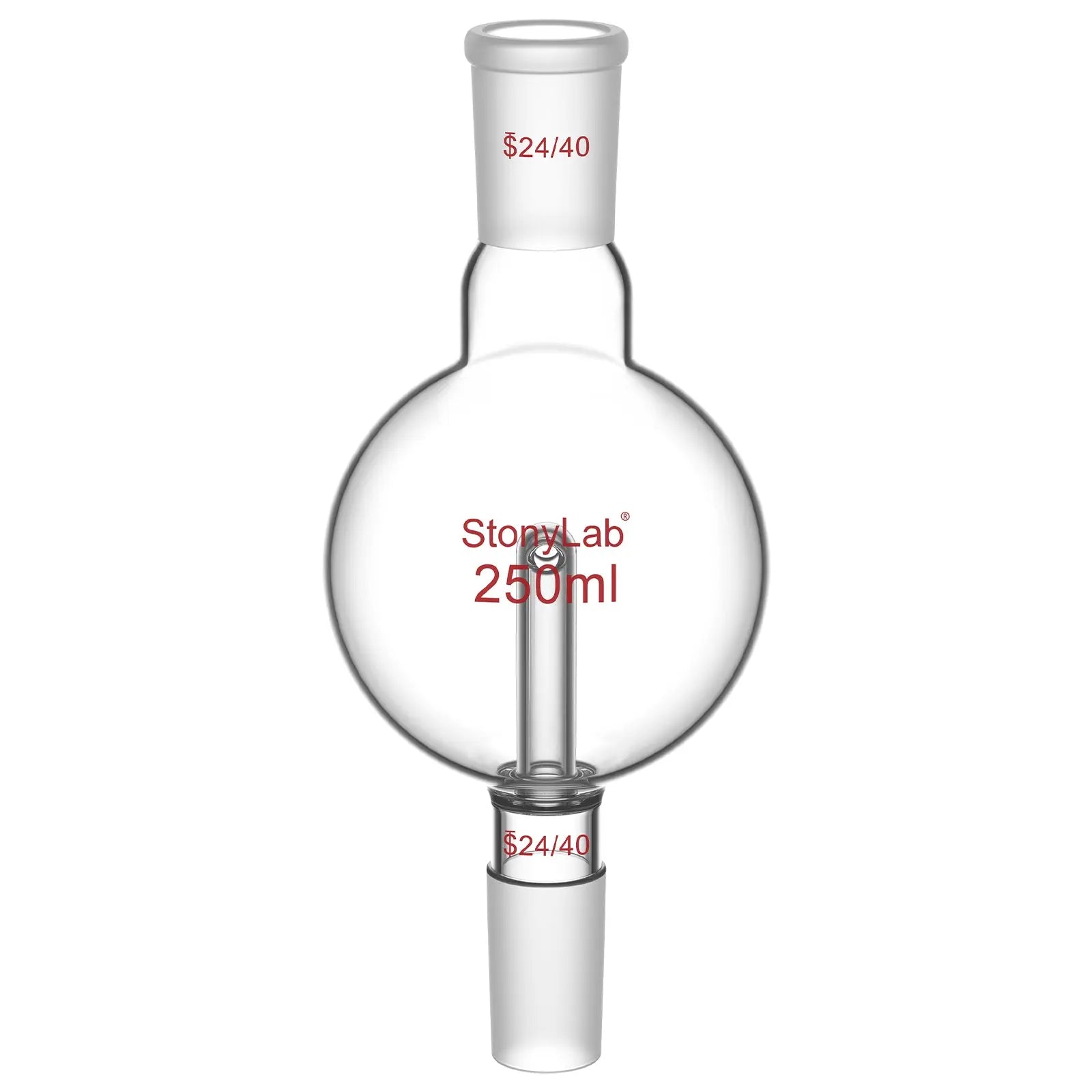 Comprehensive product view and setup components for StonyLab Rotary Evaporator Bump Trap
