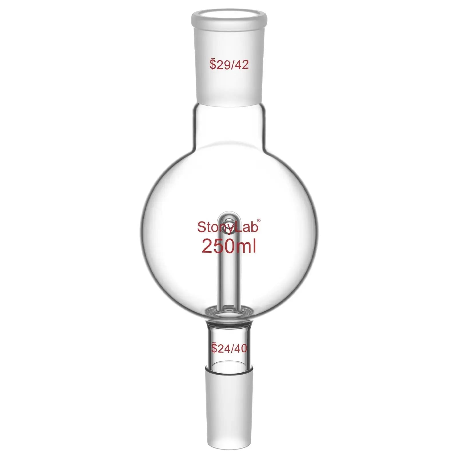 Comprehensive product view and setup components for StonyLab Rotary Evaporator Bump Trap