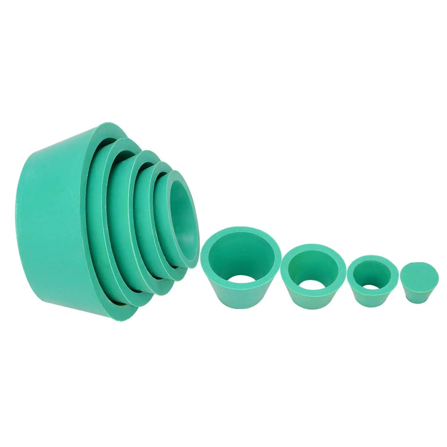Comprehensive product view and setup components for StonyLab Rubber Filter Adapter Cones Set