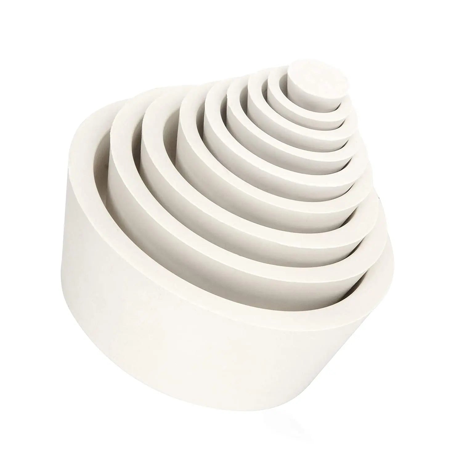 StonyLab Rubber Filter Adapter Cones Set for professional laboratory applications