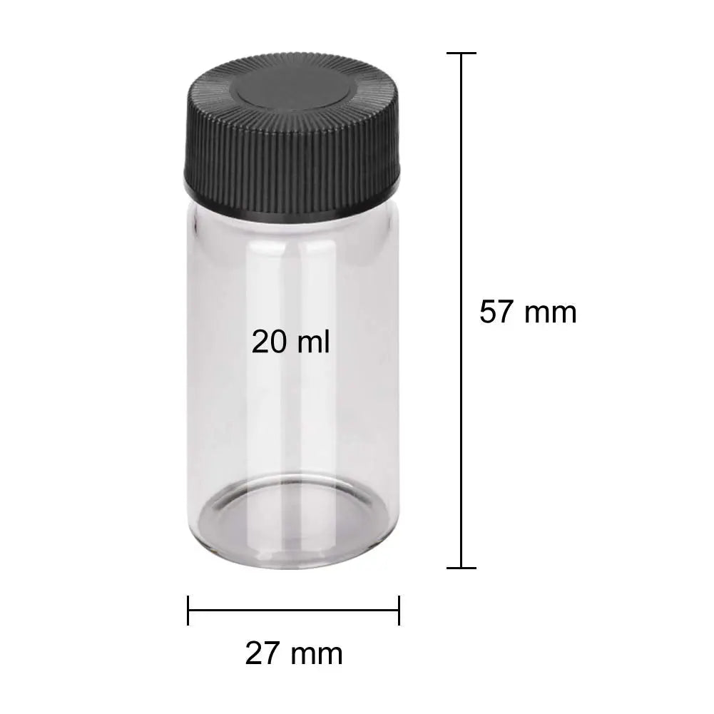 Sample Vials, 20 ml, 20 Pack Tubes & Vials