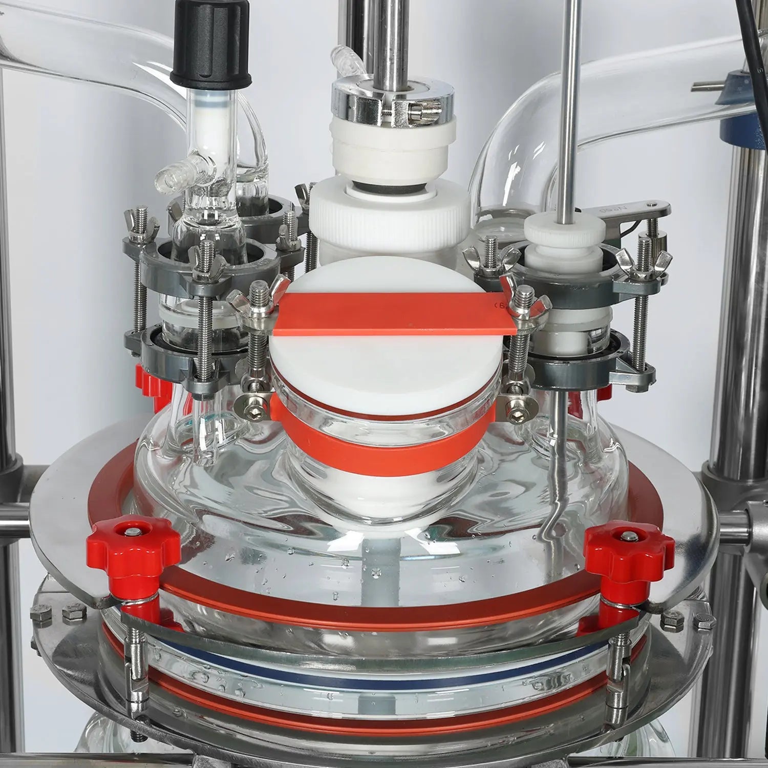 Comprehensive product view and setup components for StonyLab 10L Jacketed Glass Reactor System for Laboratory Development and Research