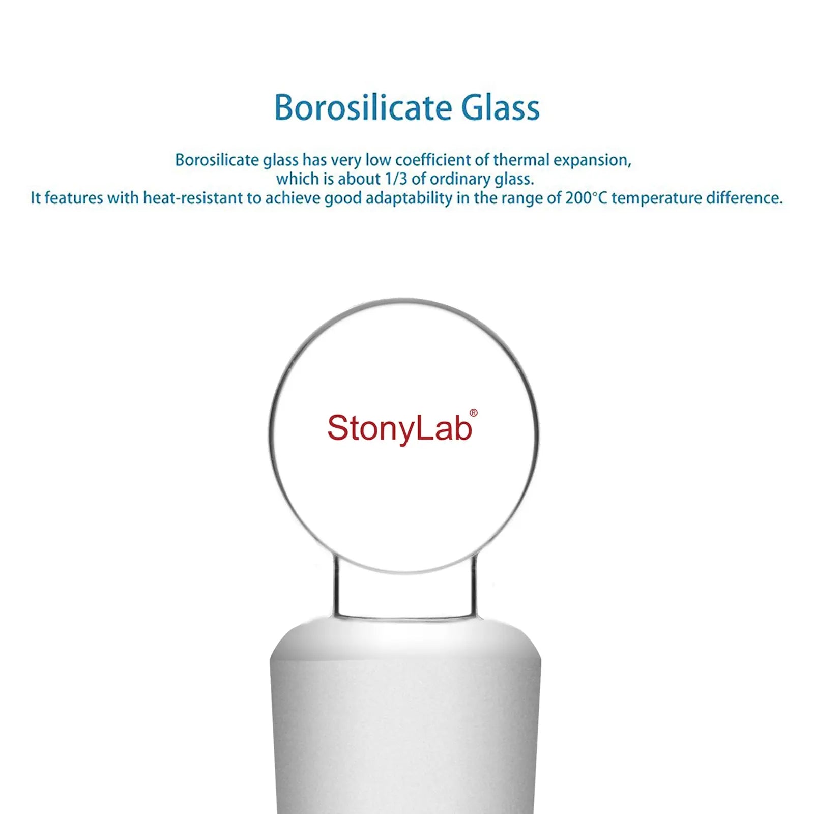 StonyLab Glass Stoppers heavy duty chemical processing configuration