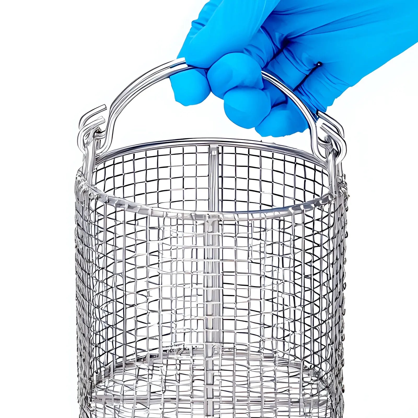 Comprehensive product view and setup components for StonyLab 304 Stainless Steel Cleaning Baskets for Rinsing or Storing Tubes