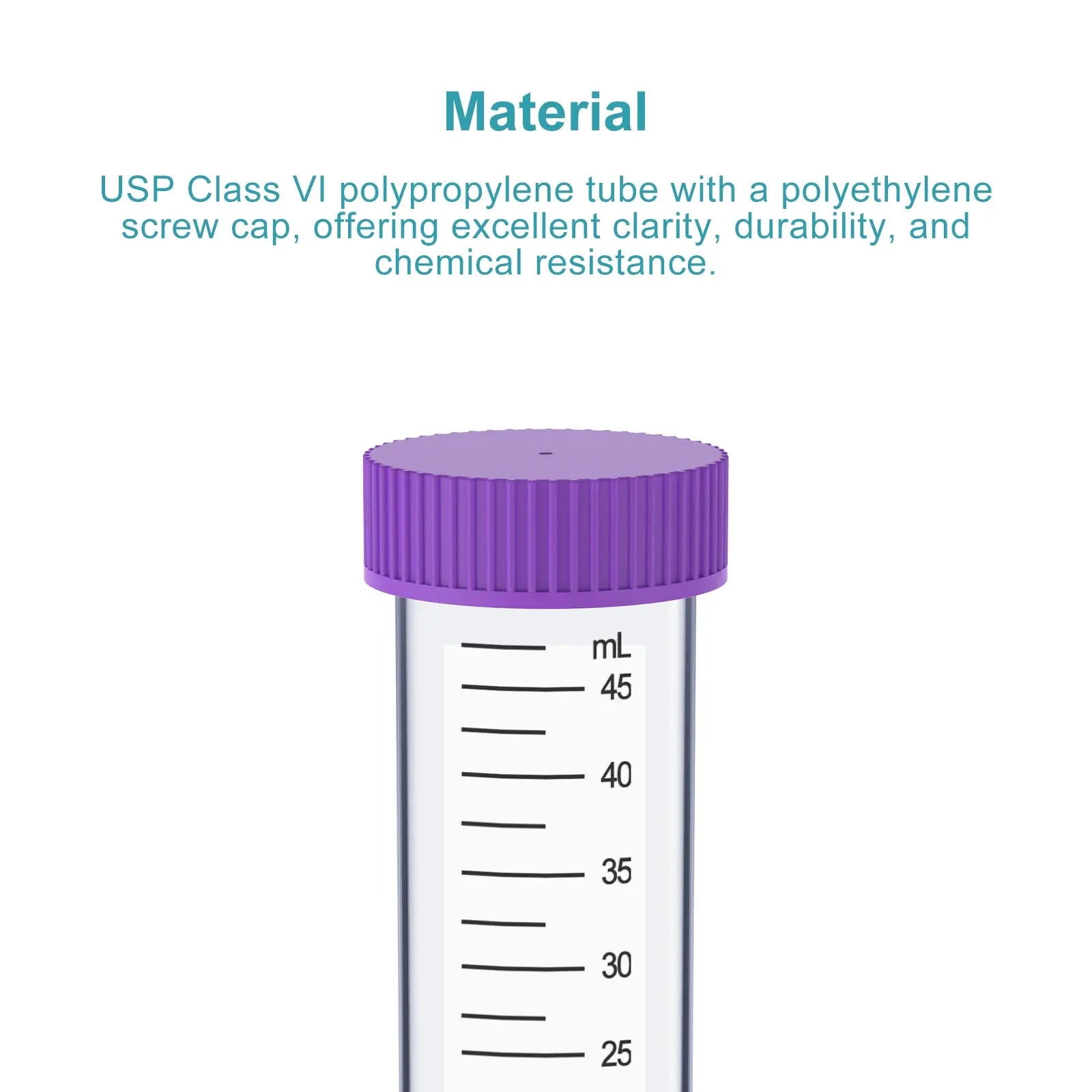 Sterile Conical Centrifuge Tubes, 15-50 ml