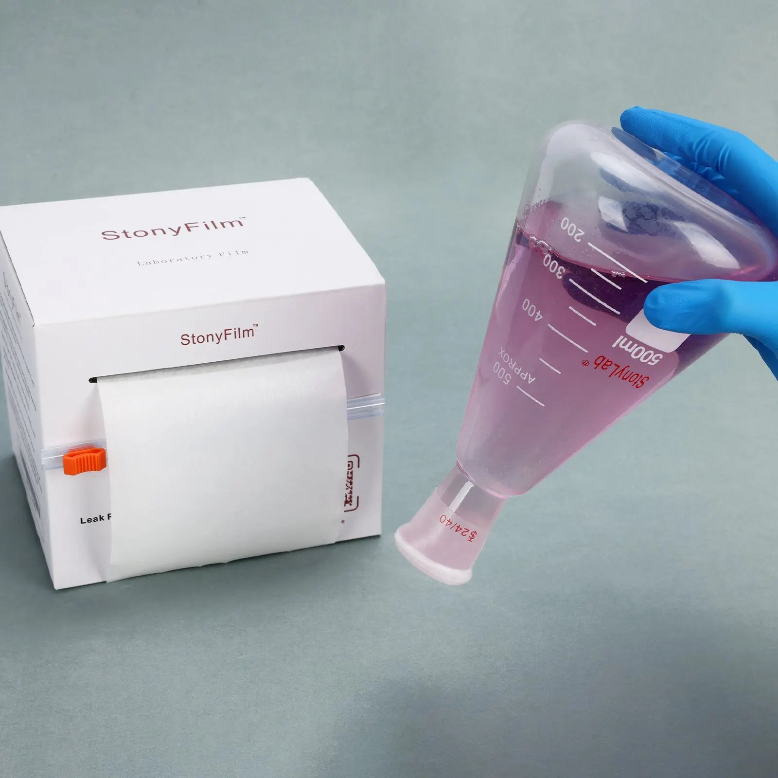 Comprehensive product view and setup components for StonyLab StonyFilm Lab Sealing Film