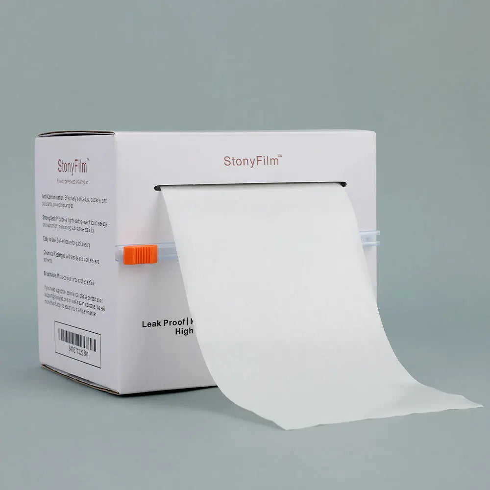 Comprehensive product view and setup components for StonyLab StonyFilm Lab Sealing Film