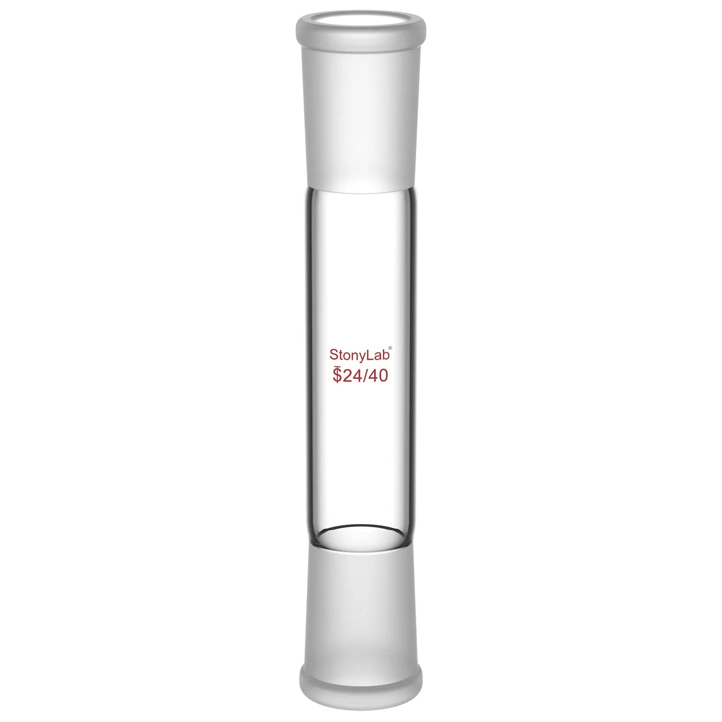 Straight Connecting Adapter, Female Joint to Female Joint, Joint: 14/20, 19/22, 24/40, Length: 30-90mm Adapters-Connecting