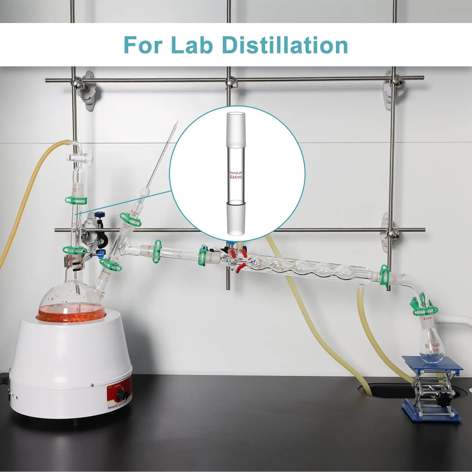 Comprehensive product view and setup components for StonyLab Straight Connecting Adapter