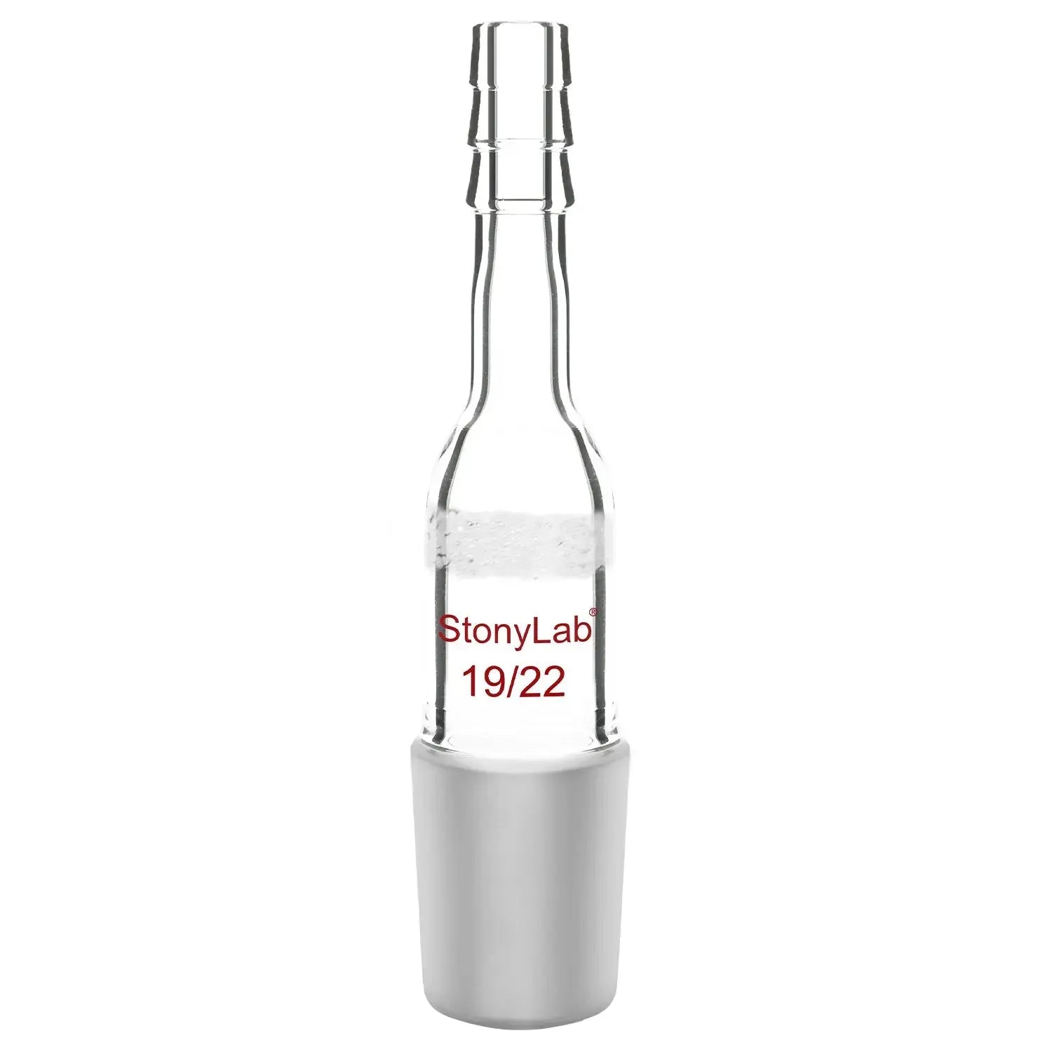 Comprehensive product view and setup components for StonyLab Straight Vacuum Adapter with Coarse Frit (80-120 ¦Ìm)