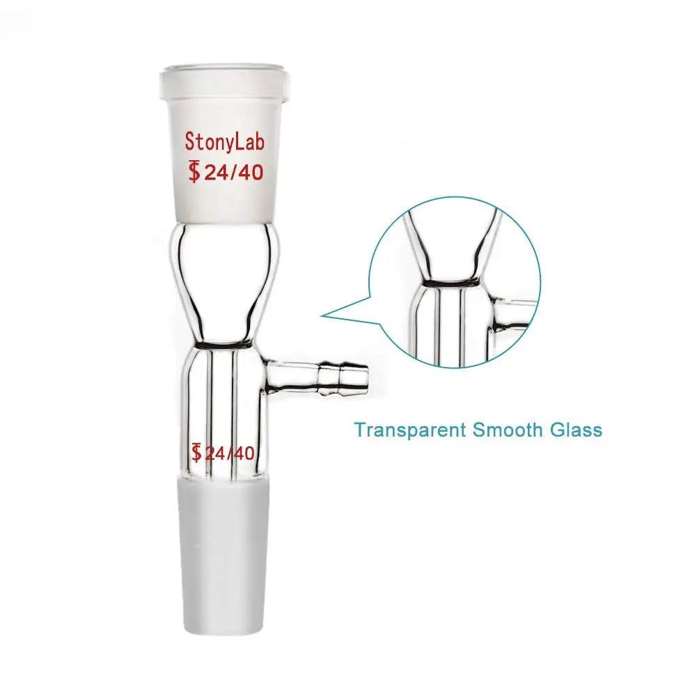 StonyLab Straight Vacuum Take-Off Adapter heavy duty chemical processing configuration