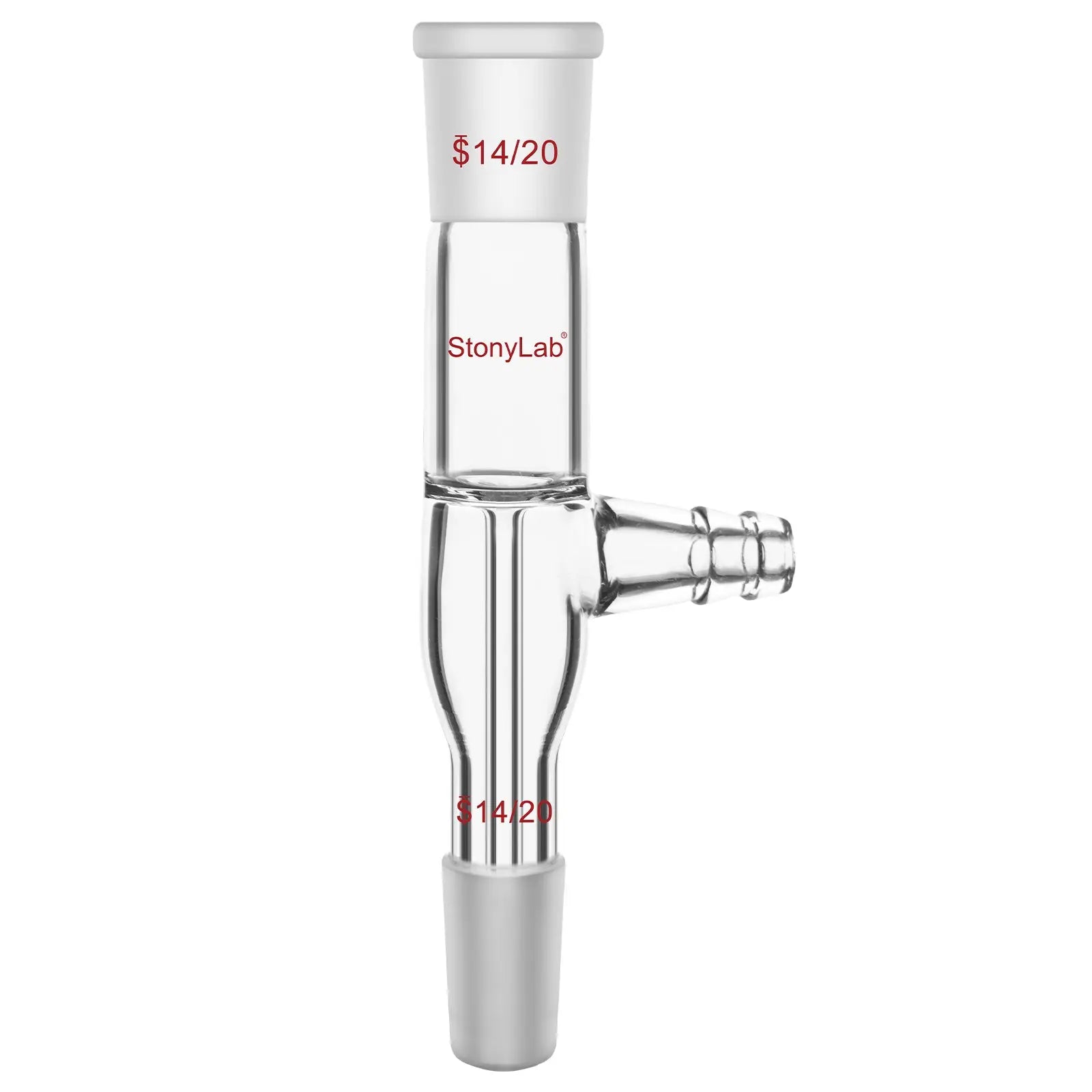 Comprehensive product view and setup components for StonyLab Straight Vacuum Take-Off Adapter