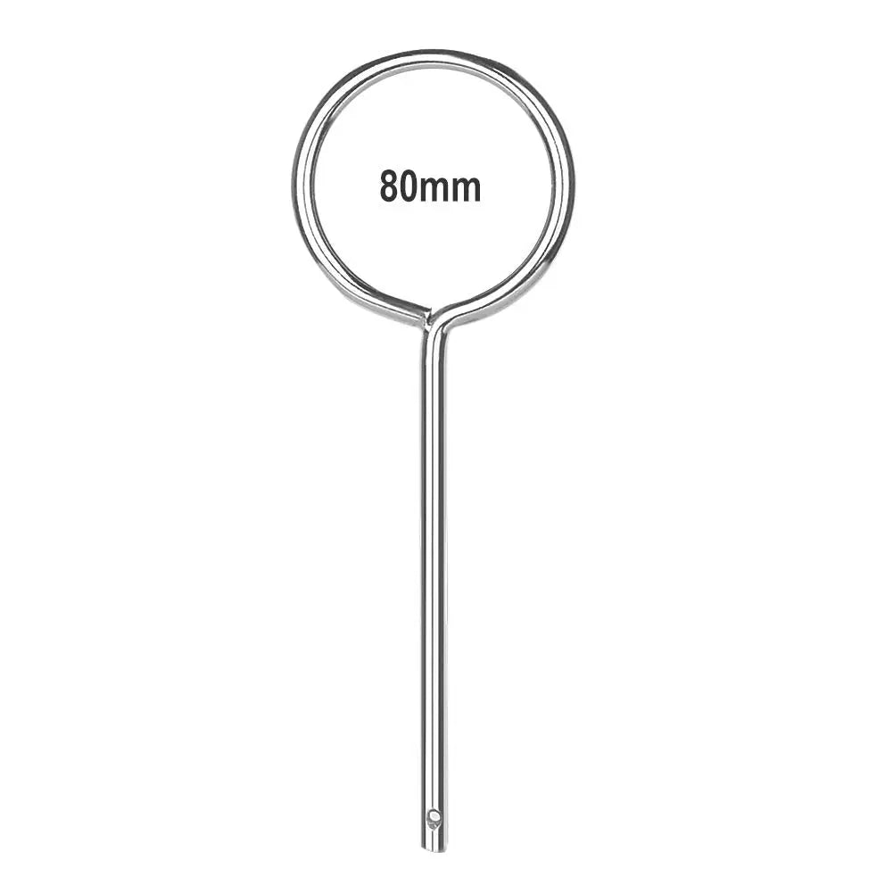 StonyLab Chrome-Plated Support Retort Ring heavy duty chemical processing configuration