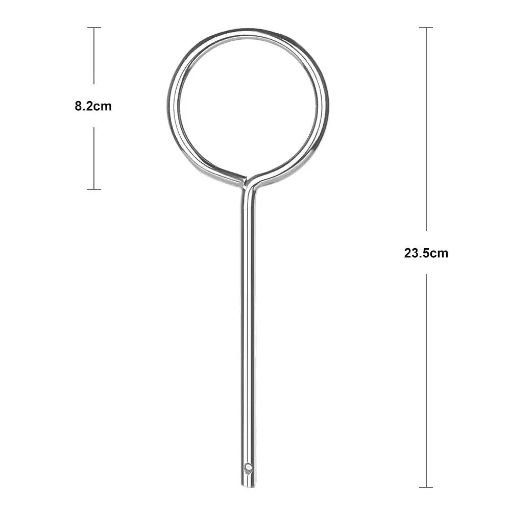 Detailed structural assembly component for StonyLab Chrome-Plated Support Retort Ring