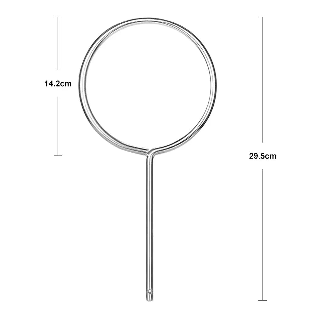Comprehensive product view and setup components for StonyLab Chrome-Plated Support Retort Ring