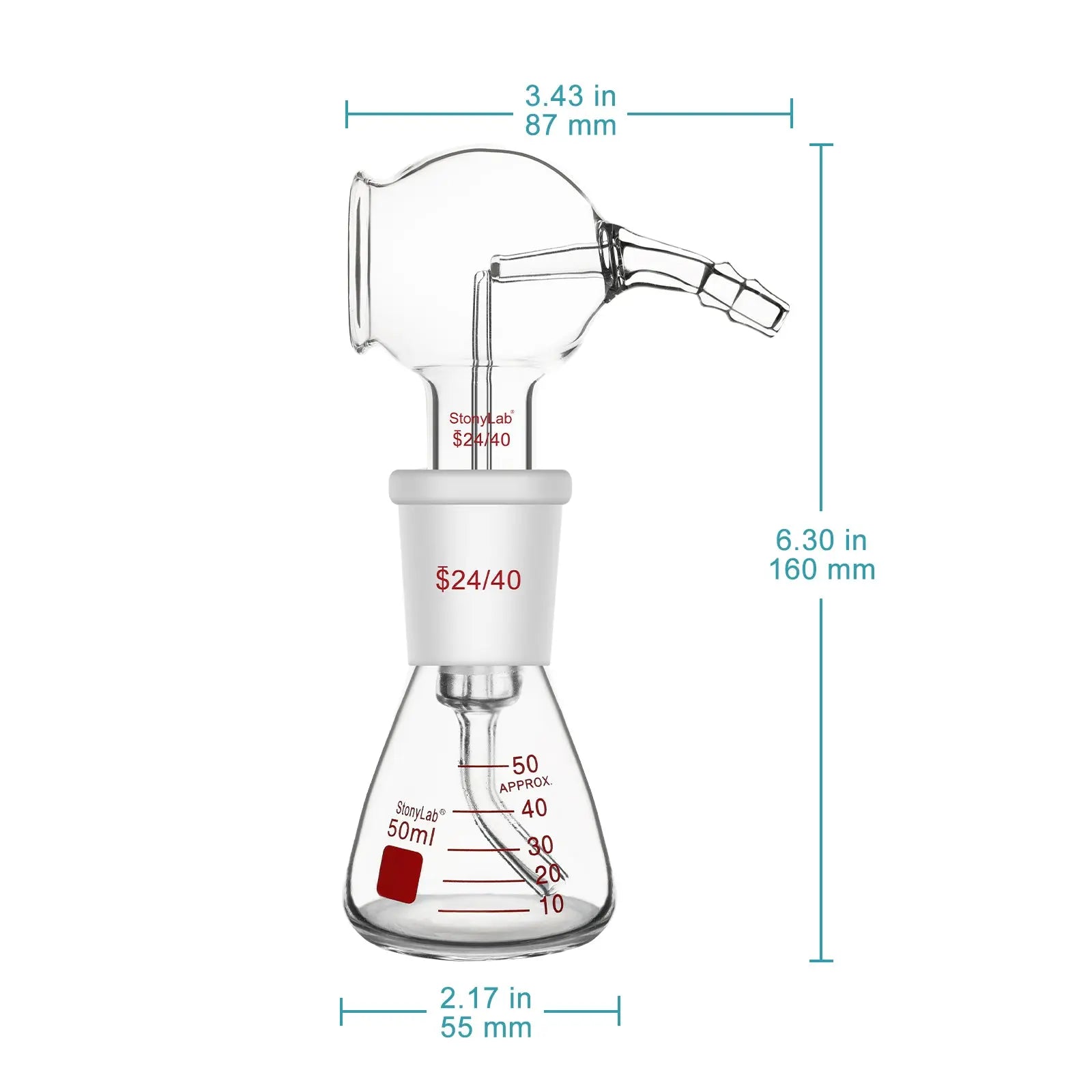 Close-up view showing the precise design and material of StonyLab TLC Color-Developing Spraying Bottle