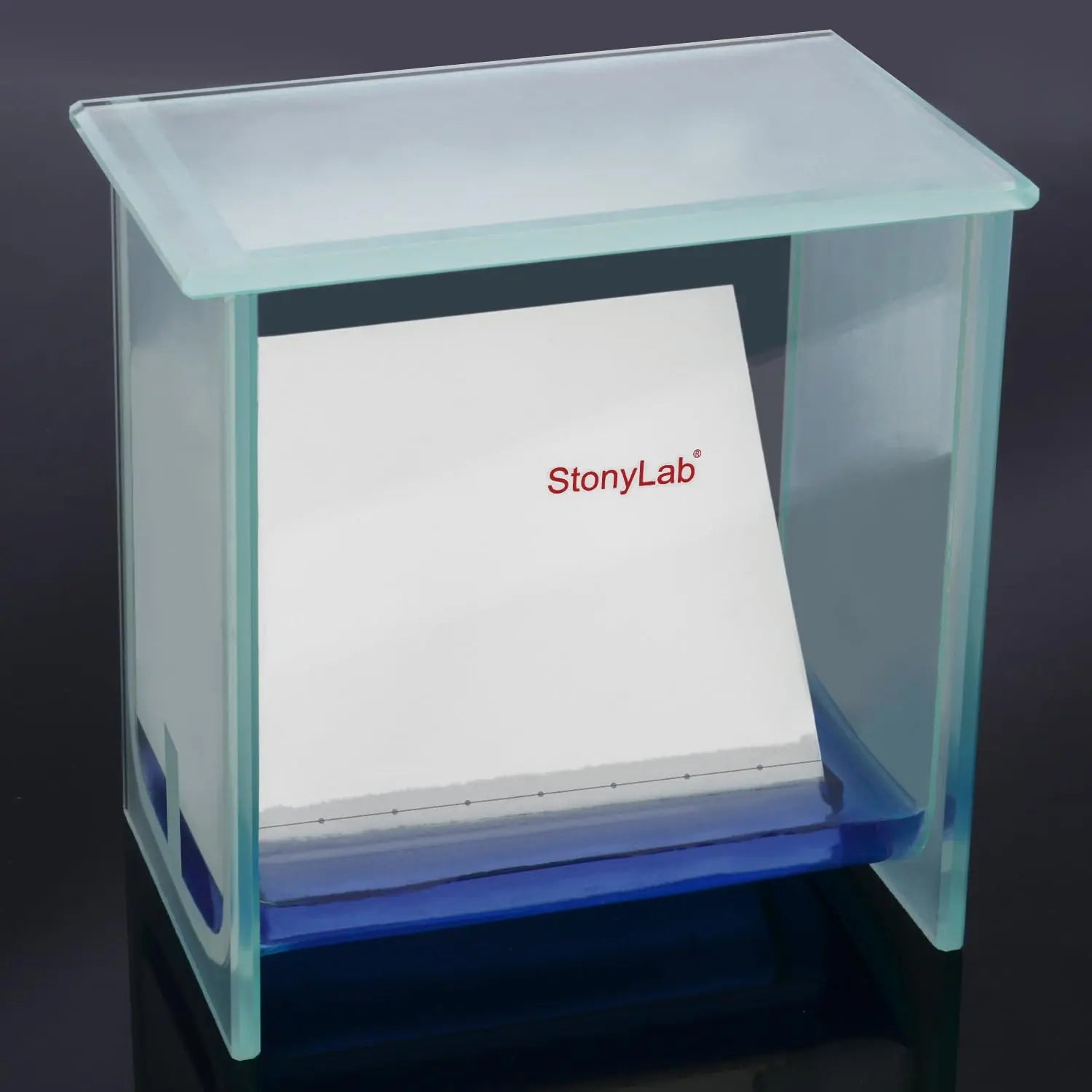 Comprehensive product view and setup components for StonyLab TLC Developing Chamber