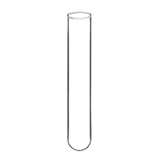 Test Tubes, Round Bottom, 30 mm O.D. x 165 mm Length, 15 Pack - StonyLab Tubes & Vials 