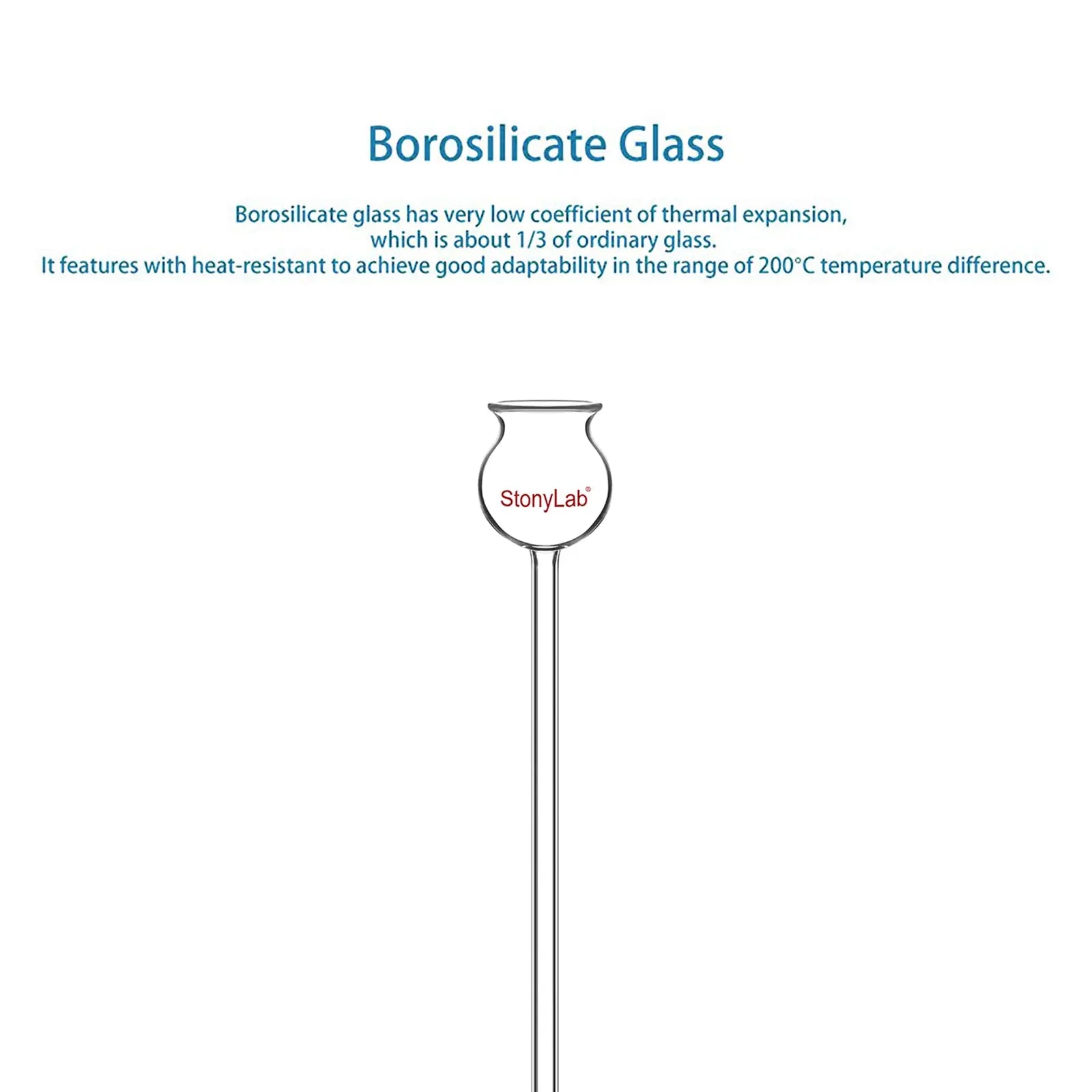 StonyLab Thistle Funnel heavy duty chemical processing configuration