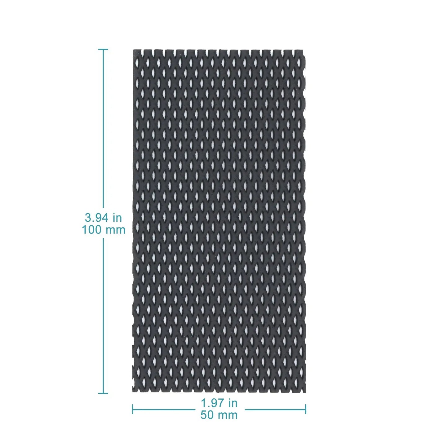 Tin Antimony Coated Titanium Mesh Anode (Sn:Sb = 9:1), SnO2-Sb2O3 Nano-Coated, for Wastewater Treatment, 50 x 100 x 1 mm