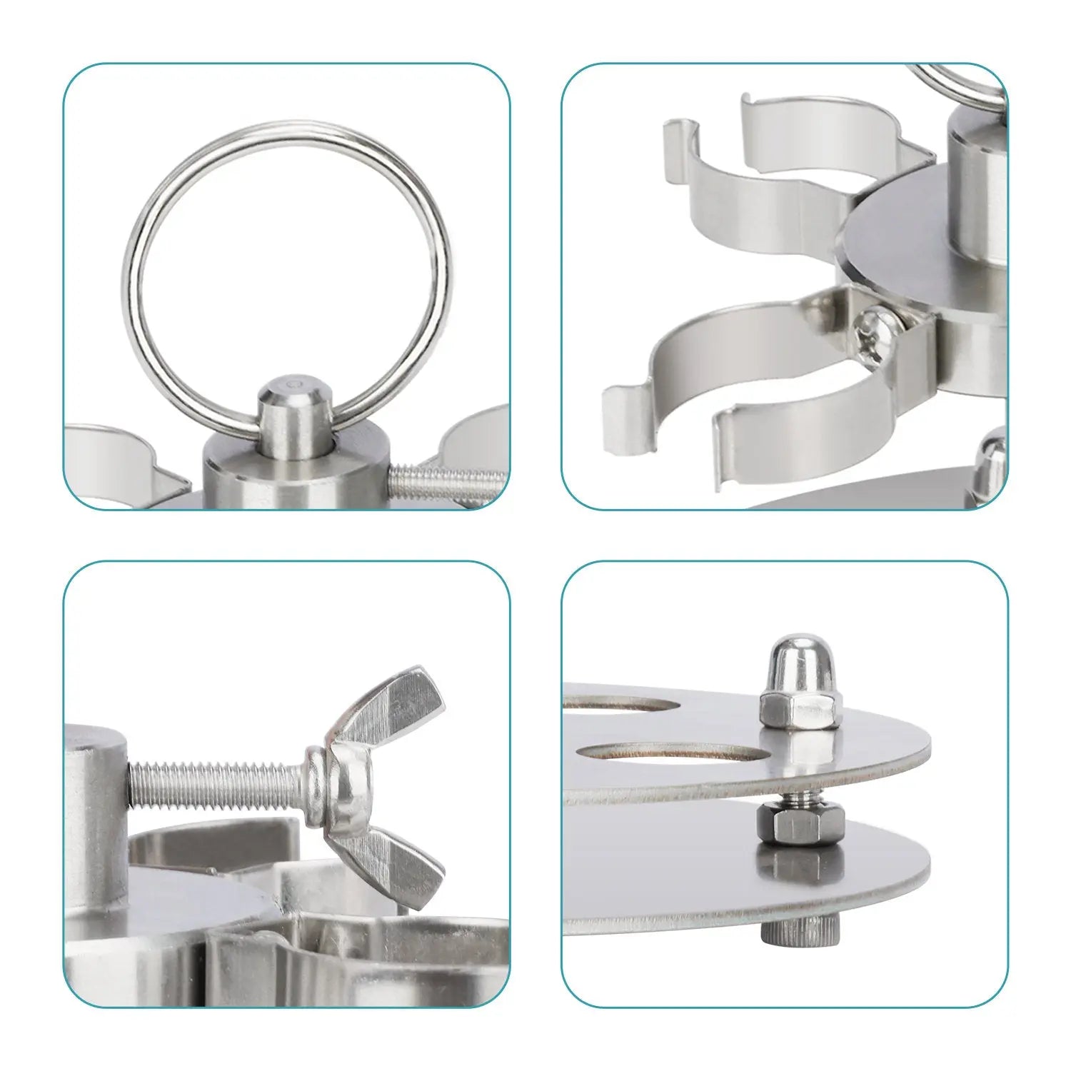 Detailed structural assembly component for StonyLab Tubular Electrolytic Cell Reaction Bracket