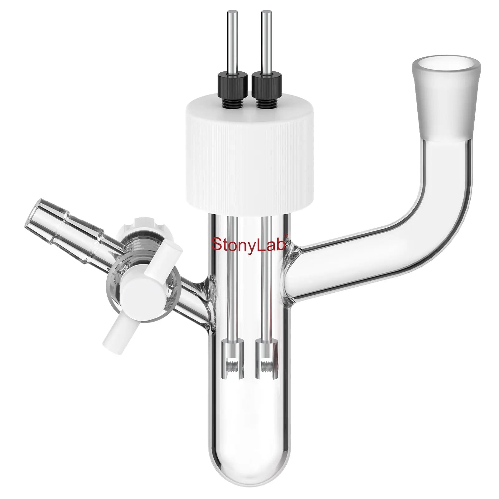 StonyLab Type IV Sealed Tubular Electrolytic Cell for professional laboratory applications