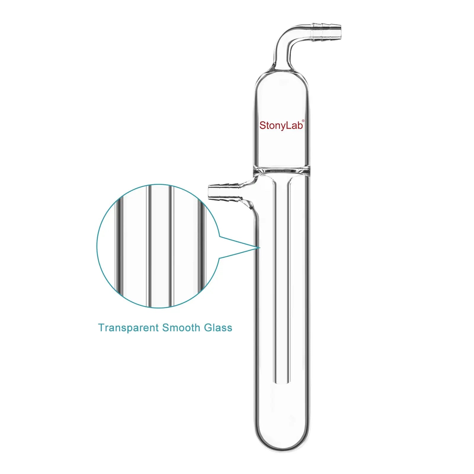 Side view and dimensional layout of the durable StonyLab Backflow Prevention Oil Bubber