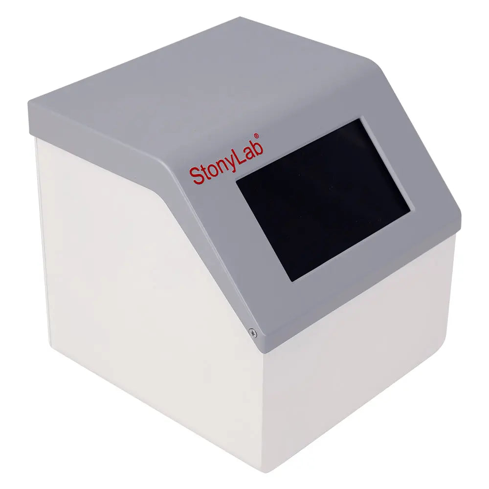 Close-up view showing the precise design and material of StonyLab Vacuum Controller