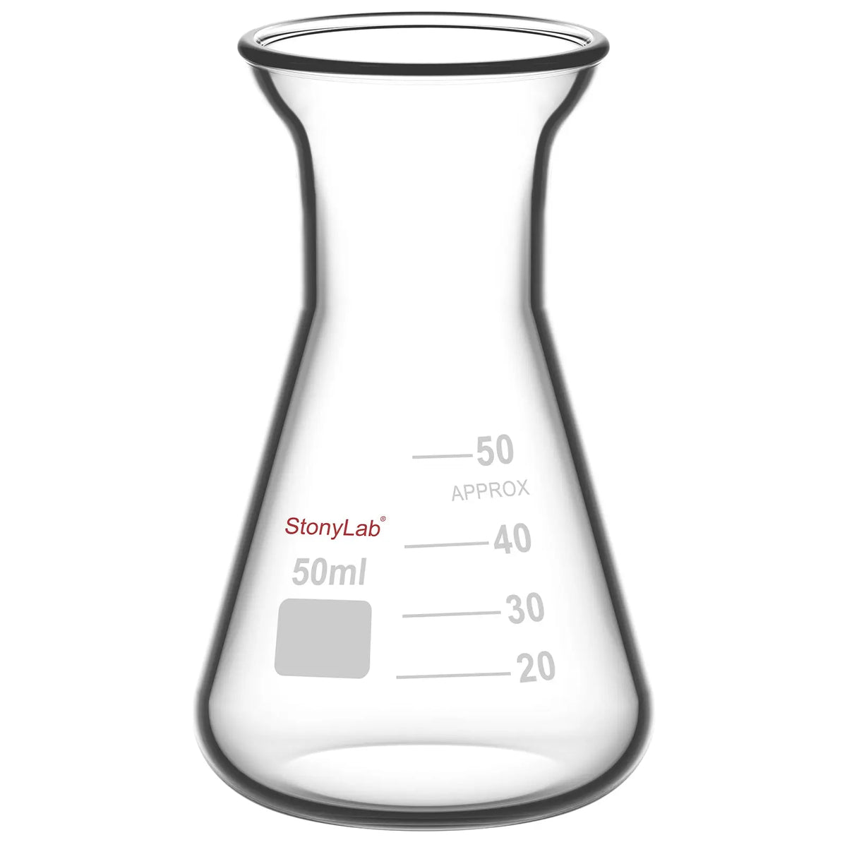 Wide Mouth Erlenmeyer Flask, 50-2000 ml Flasks-Erlenmeyer