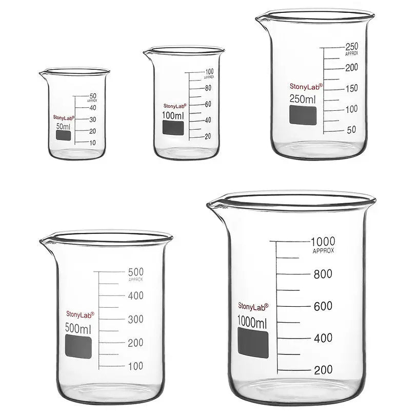 StonyLab Lab Beakers – Accurate Measurement & Mixing | 10% Off + Free ...