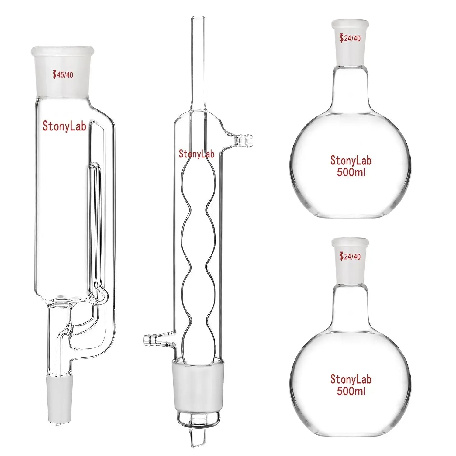 Lab Gas Extractor Soxhlet Extractor Glass Apparatus for Laboratory Extraction | StonyLab