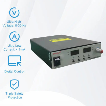 0-30kV High Voltage Power Supply with Sub-1mA Current Capability