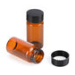 Amber Glass Sample Vials , 20 ml / (0.6 oz), Pack of 20 Tubes & Vials