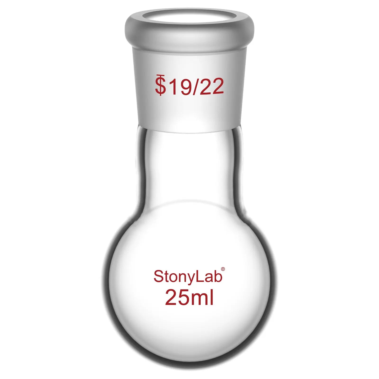 Comprehensive product view and setup components for StonyLab 1 Neck Round Bottom Flask