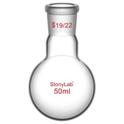 Comprehensive product view and setup components for StonyLab 1 Neck Round Bottom Flask
