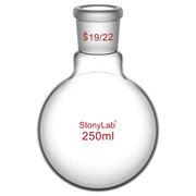 Comprehensive product view and setup components for StonyLab 1 Neck Round Bottom Flask